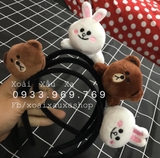 CÀI TÓC GẤU BÔNG LINE FRIENDS