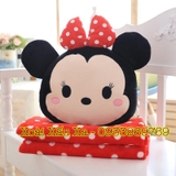 BỘ MỀN GỐI 2TRONG1 MCIKEY- MINNIE MOUSE