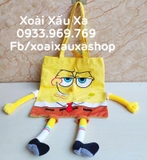 TÚI XÁCH ĐEO VAI GẤU BÔNG BỌT BIỂN SPONGEBOB