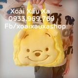 MỀN BÔNG GẤU POOH GẤP GỌN CÓ QUAI XÁCH