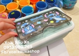 HỘP CƠM NHỰA STITCH KÈM MUỖNG NĨA