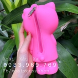 BÓP SILICONE DÂY KÉO KITTY