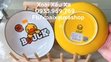 Dĩa sứ hoạt hình vịt b-duck hàng store(dvt:1 cái)