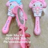 LƯỢC GAI/GƯƠNG CẦM TAY KITTY-MELODY SANRIO