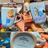 LY SỨ DISNEY KÈM MUỖNG CÔNG CHÚA DISNEY