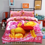 BỘ DRAP GIƯỜNG GẤU WINNIE THE POOH DISNEY