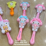 LƯỢC GAI/GƯƠNG CẦM TAY KITTY-MELODY SANRIO