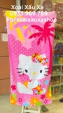 KHĂN TẮM HELLO KITTY 1m40* 70cm