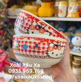 Chén sứ Hello Kitty size lỡ ( 15 cm ) Dvt: 1 cái