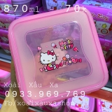 HỘP NHỰA 4 KHOÁ GÀI LOCK&LOCK KITTY