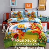 Bộ Drap giường hoạt hình