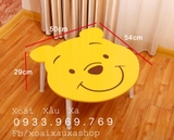 BÀN XẾP GỖ GẤU POOH