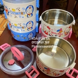 CÀ MÊN CƠM 3 TẦNG KITTY- ĐORAEMON