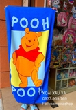 KHĂN TẮM HOẠT HÌNH STITCH, ELSA, POOH, SIÊU NHÂN