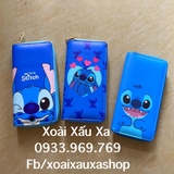 BÓP TIỀN DÀI HOẠT HÌNH STITCH, KUMAMON, RILAKKUMA, POOH