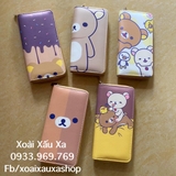 BÓP TIỀN DÀI HOẠT HÌNH STITCH, KUMAMON, RILAKKUMA, POOH