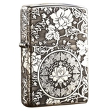 Zippo bạc khối dày MD