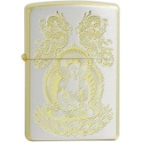 Zippo Như Lai bạc