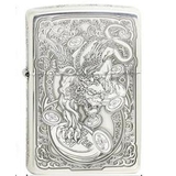 Zippo bạc khối dày KL