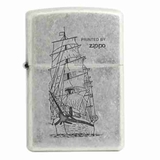 Zippo bạc thuyền