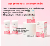 Viên phụ khoa giúp cân bằng vi sinh âm đạo, tăng vi khuẩn có lợi, diệt vi khuẩn gây bệnh viêm nhiễm, nấm, mùi hôi và ngăn ngừa tái phát (250mg x 45 viên) - Atomy Winner Balance  - 애터미 위너 밸런스 - Победитель баланса Atomy