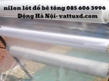 Màng PE lót sàn đổ bê tông