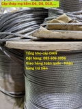 Cáp thép mạ kẽm 8mm (D8)