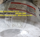 Dây điện Cadisun 3x2.5mm, dây điện bọc nhựa pvc giá rẻ tại Hà đông, hà nội