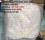 Dây dù trắng phi D20 giá rẻ tại hà đông, hà nội