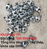 Khóa cáp thép phi 6, cóc kẹp cáp D6, Ốc siết cáp giá rẻ tại hà nội