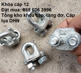 Khóa cáp thép phi 12, cóc kẹp cáp D12, Ốc siết cáp giá rẻ tại hà nội