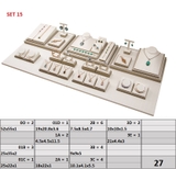 Dụng cụ trưng bày mẫu trang sức cao cấp PE - D1C