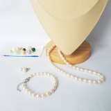 Bộ trang sức Ngọc trai nước ngọt Thiên nhiên Cao cấp 3M - Chuỗi đơn -  PEARL MANGO - CTJ0203