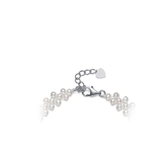 Bộ vòng cổ Ngọc trai Thiên nhiên Cao cấp 2M - Kiểu choker tết hàng - CHOK PEARL (4ly) - CTJ0213