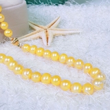 Vòng cổ Ngọc trai nước ngọt Thiên nhiên Cao cấp - ChuỗI đơn tròn - Quý cô đài các - MISA PEARL (9-10ly) - CTJ0412