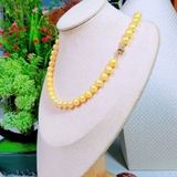 Vòng cổ Ngọc trai nước ngọt Thiên nhiên Cao cấp - ChuỗI đơn tròn - Quý cô đài các - MISA PEARL (9-10ly) - CTJ0412