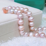 Vòng cổ Ngọc trai nước ngọt thiên nhiên Cao cấp - ChuỗI đơn phú quý - GINA PEARL (12ly) - CTJ0712