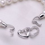 Vòng tay Ngọc trai nước ngọt Thiên nhiên Cao cấp - Tình yêu Vĩnh cửu - ENDLESS LOVE PEARL (8-9ly) - CTJ3210