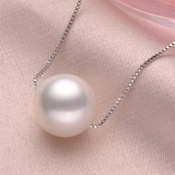 Dây chuyền ngọc trai nước ngọt Thiên nhiên Cao cấp - Mặt tròn đơn - SINGLE PEARL (9-11ly) - CTJ4210