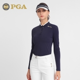 Áo Golf Dài Tay Nữ Basic - PGM Women Golf Shirt - 101251
