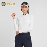 Áo Golf Dài Tay Nữ Basic - PGM Women Golf Shirt - 101251