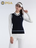 Áo Len Gile Golf Nữ Cổ Chữ V - PGA Women's Wool Golf Gile - 101328