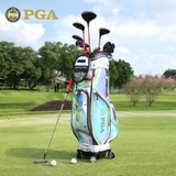 Túi Gậy Golf 4 Bánh Nhiều Màu - PGA Waterproof Golf Bag - 401012
