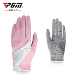 Găng Tay Golf Nữ Vải Sợi Co Dãn Chống Trượt - PGM Women's Cotton Golf Gloves - ST020