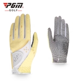 Găng Tay Golf Nữ Vải Sợi Co Dãn Chống Trượt - PGM Women's Cotton Golf Gloves - ST020