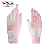 Găng Tay Golf Nữ Da Cừu Hở Ngón - PGM Sheepskin Women's Golf Gloves - ST031
