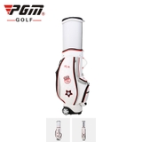 Túi Gậy Golf Nữ Fullset Nắp Cứng - PGM Microfiber Retractable Flower Printing Golf Bag - QB057