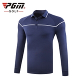 Áo Golf Nam Dài Tay - PGM Men Golf Shirt - YF216