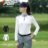 Áo Golf Dài Tay Nữ - PGM Women Golf Shirt - YF438