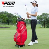 Túi Gậy Golf Nữ Nắp Cứng Cao Cấp - PGM Women Four Wheel Golf Bag - QB129